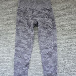Purple Camouflage Leggings